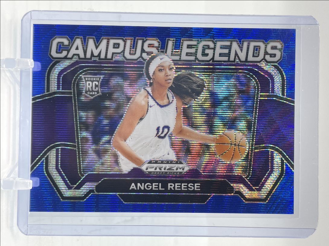 ANGEL REESE 2024-25 PRIZM BLUE WAVE DRAFT CAMPUS LEGENDS ROOKIE RC /249 Q2550
