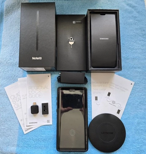 Samsung Galaxy Note 10 SM-N970F 256GB/8GB Aura Black Android Smartphone TOP +QI - Bild 2 von 23