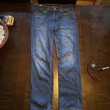 Levi’s 514 Jeans Men’s 32x34 Stretch Straight Flex Fit Denim Blue