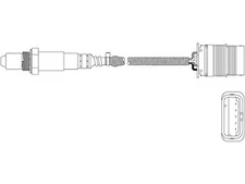Upstream Oxygen Sensor For 2013-2015 BMW 740Li xDrive 3.0L 6 Cyl 2014 DM823TC