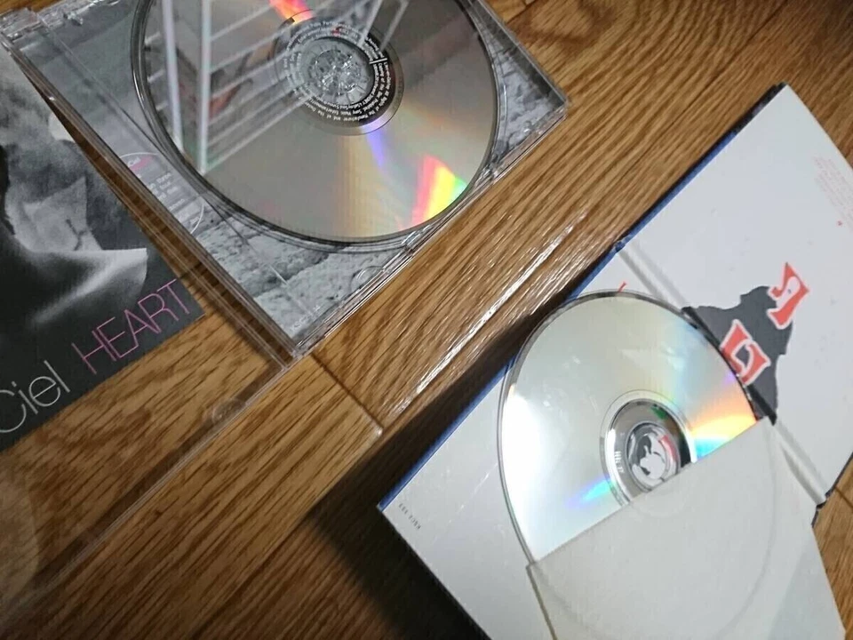 L'Arc-en-Ciel! Japan CD SET x2 【HEART】【REAL】 Album set(Used item)S08530 Foto 4 de 4