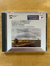 BEETHOVEN Symphony 1 & 6 Egmont SZELL Cleveland Orchestra Sony CD Sealed MINT
