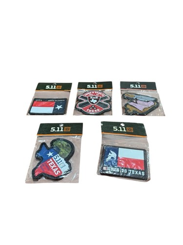 5.11 TACTICAL Texas Bundle Lot PATCH HOOK BACKING - Brand New Sealed