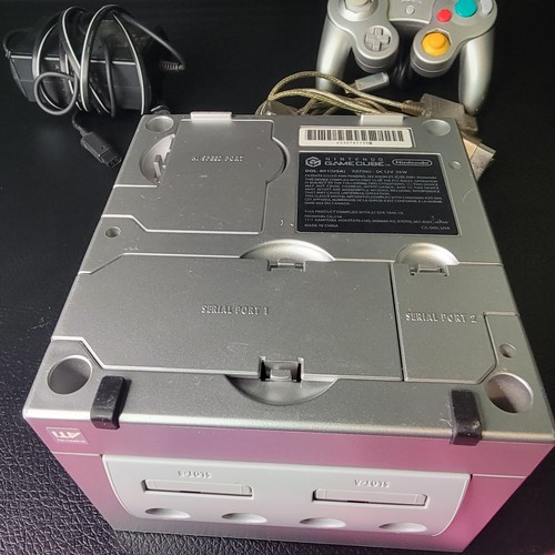 Nintendo GameCube DOL-001 Silber System Konsole EINSCHALTEN Controller + Kabel *** - Bild 12 von 12