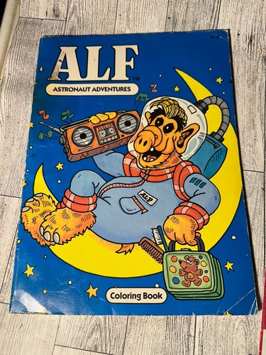 Vintage ALF MAGAZINE-Fall 1988 Collectible, Summer 90, Coloring Book Lot - Picture 4 of 10