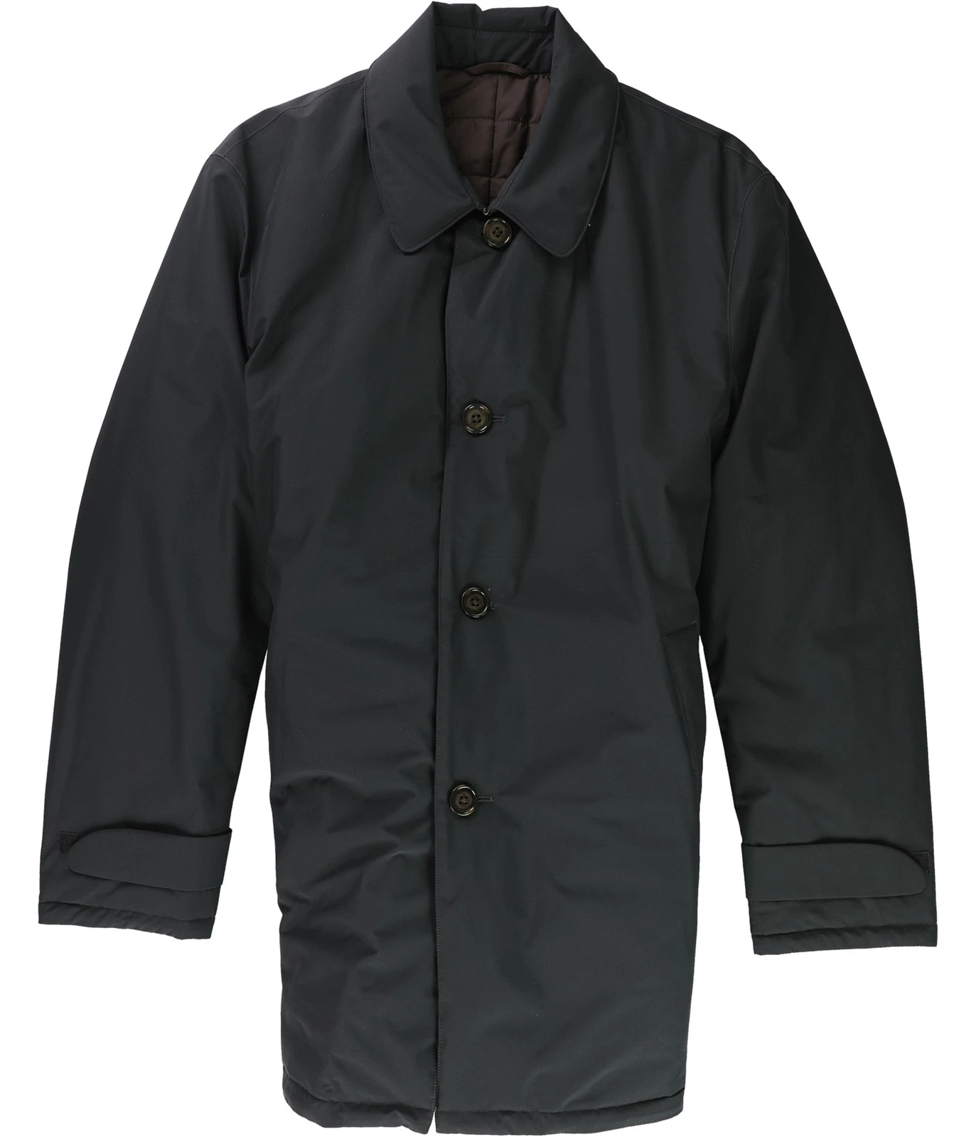 Ralph Lauren Mens Solid Raincoat, navy, 44