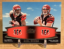 2011 Topps Prime Dual Combo RC AJ Green/Andy Dalton #DC-GD TCU/Bengals/Panthers