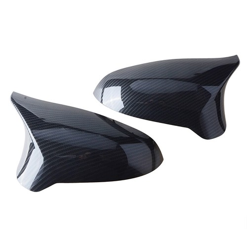 CARBON FIBER SIDE MIRROR COVER REPLACEMENT FOR BMW F80 M3 F82 M4 2015-2019 New - Picture 5 of 8