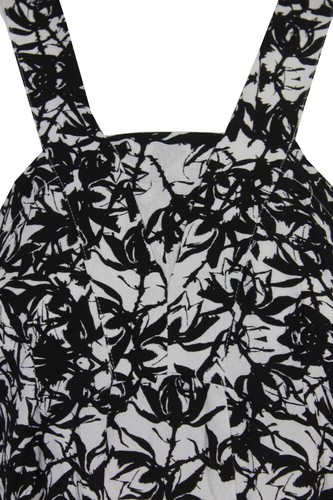 Yyigal White Black Printed Halter Sheath Dress XL - Picture 3 of 3