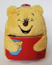 🚦Loungefly Disney Winnie The Pooh Honey Pot Plush Mini Backpack - New!