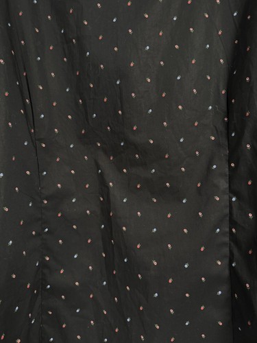 BAR III Slim-Fit Performance Stretch Black Rose Bud Print Dress Shirt XL 17 1/2 - Picture 7 of 7