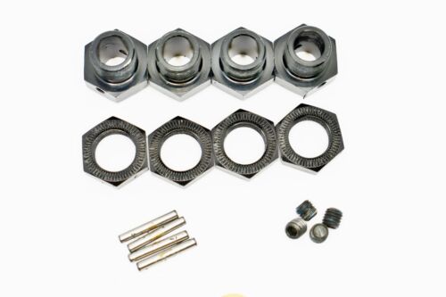 ARRMA Fireteam 6s BLX 17mm Hex Hubs & Wheel Nuts ARA311117 FX3680 - Imagen 4 de 4