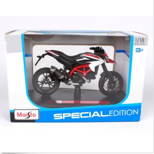 MOTO DIECAST MAISTO 1:18 Ducati Hypermotard SP NUEVA EN CAJA - Imagen 4 de 4