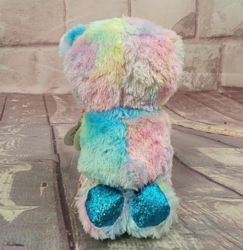 Ty Beanie Boo Hope 7" Praying Teddy Bear Pastel Plush United Way - Picture 3 of 7