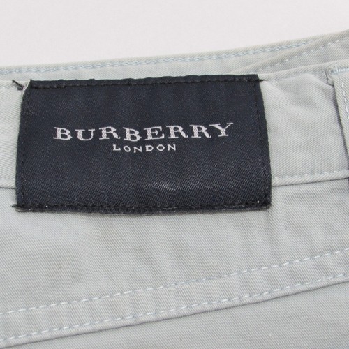 Burberrys Relax Fit Tapered Leg Stretch Pale Blue W 30/ L 30 REF (M16698) - Picture 4 of 13