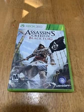 Assassin’s Creed IV(4) Black Flag Xbox 360 CIB*Tested & Working*