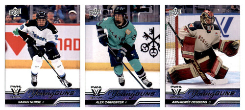 2024-25 Upper Deck PWHL Professional Women’s Young Guns cards U-Pick From List