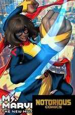 Ms Marvel New Mutant #1 Artgerm Variant Marvel Comics 1st Print _EXCELSIOR BIN
