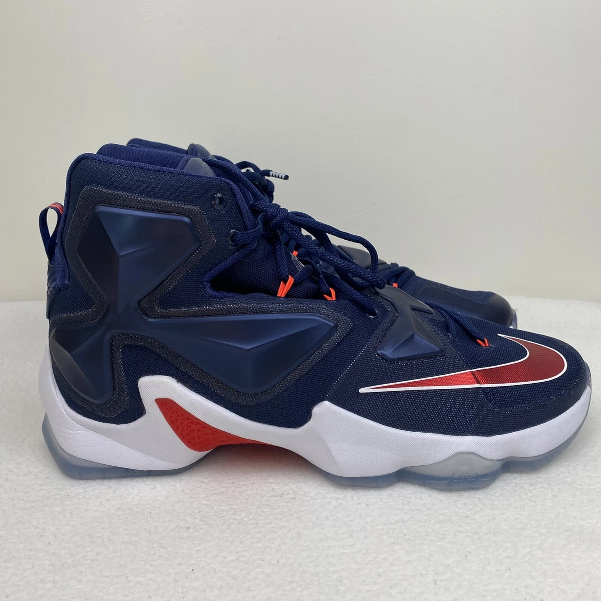Nike LeBron 13 USA blue red 2016 basketball Sneakers Men s Sz 12.5