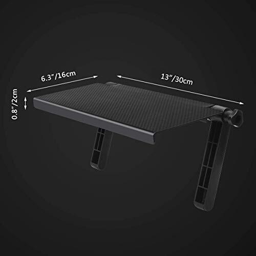 Estante superior de TV para caja de cable monitor de computadora pantalla caddy montaje de estante superior - Imagen 7 de 7