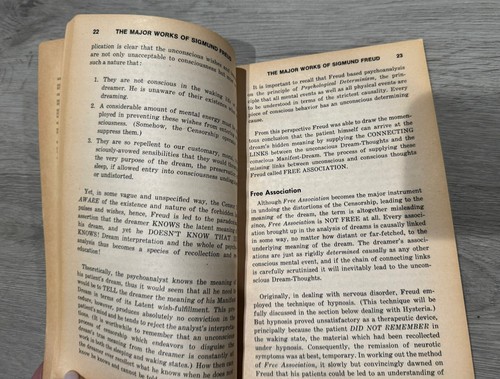 Monarch Notes THE MAJOR WORKS OF SIGMUND FREUD INTRODUCTORY LECTURES Vtg 1974 - Picture 5 of 16