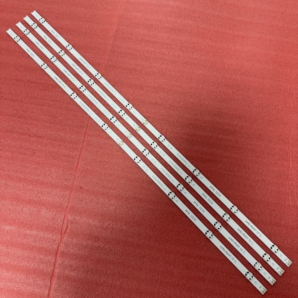 Kit Strisce LED Retroilluminazione Per TV LG LC490DGE FJ M2 &ndash; 6916L-2705A/2706A/2707A/2708A