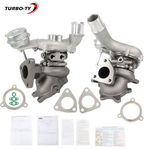 Turbocompresor izquierdo+derecho 2013-2015 para Ford Explorer Sport 3,5 L AA5E9G438GD - Imagen 3 de 12