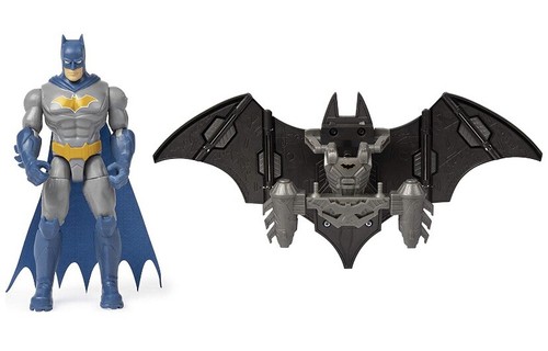 DC The Caped Crusader - Figura Batman Mega Gear Deluxe con ARMADURA TRANSFORMADORA - Imagen 6 de 9