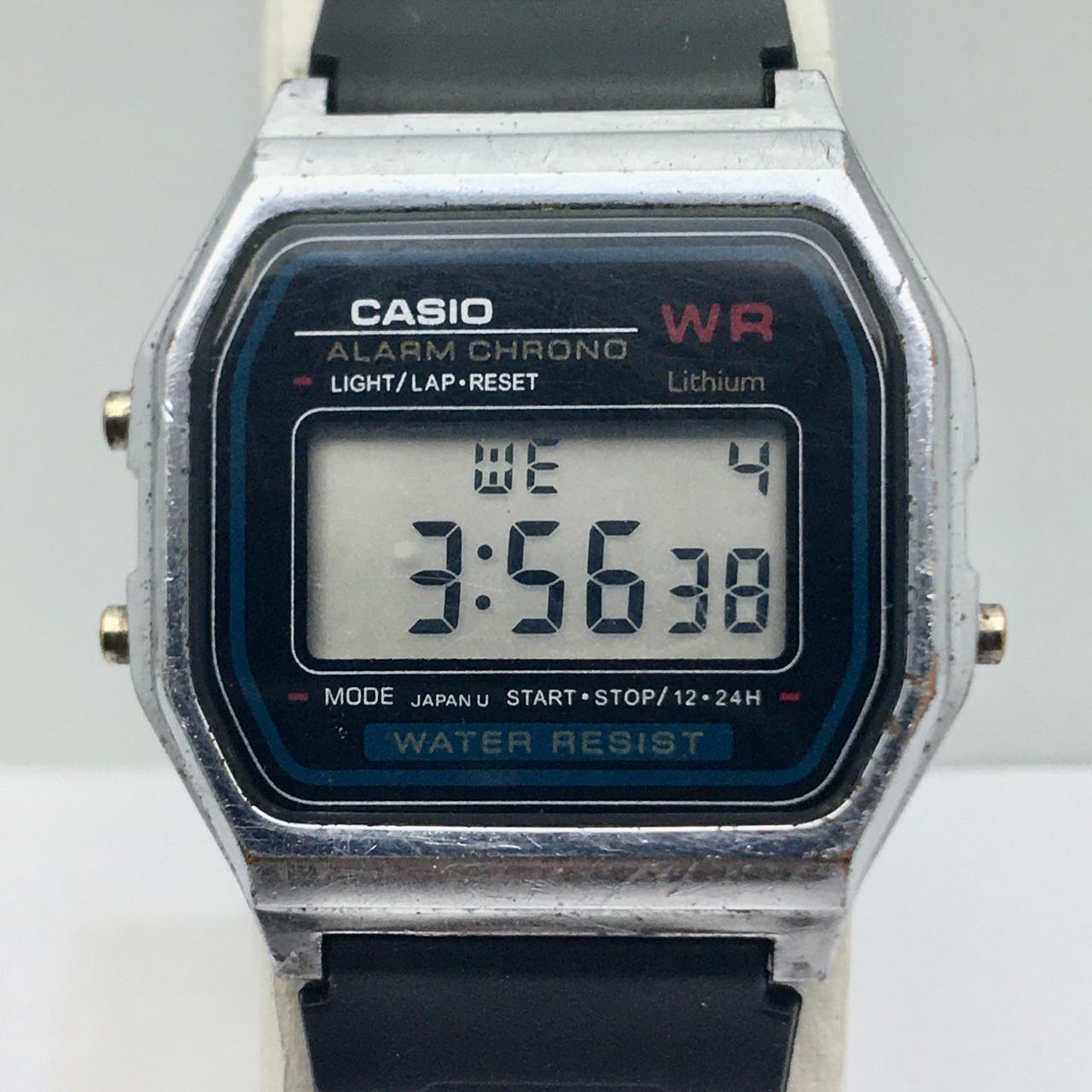 Casio Lithium A159W Module 593 Alarm Chrono Vinta… - image 1