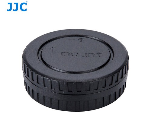 JJC Body Cap &Rear Lens Cap for Nikon 1 Mount cameras + lenses Nikon 1 J5 AW1 V3 - Picture 6 of 7