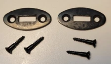 T/C Thompson Center .54 Cal. Sidelock Escutcheon Plates w/ Screws - 1 1/4" (L)