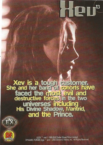 LEXX BASE / BASIC CARDS 1 TO 72 BY DYNAMIC FORCES CHOOSE - Picture 35 of 153
