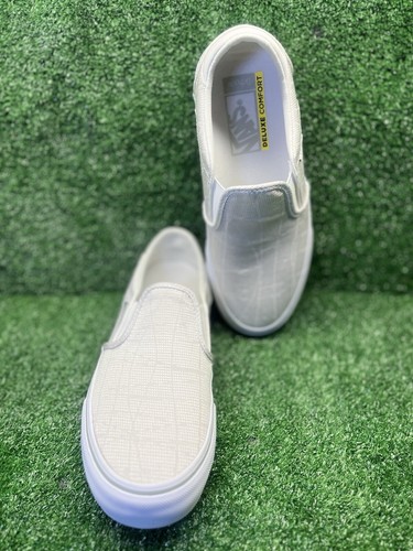 Scarpe da skate Vans da donna Asher Deluxe Comfort 721356 in tela beige taglia 8 - Foto 6 di 11