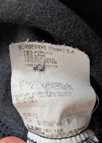 Vintage 90er Burberrys Wollweste Preppy Style Größe L - Bild 9 von 10