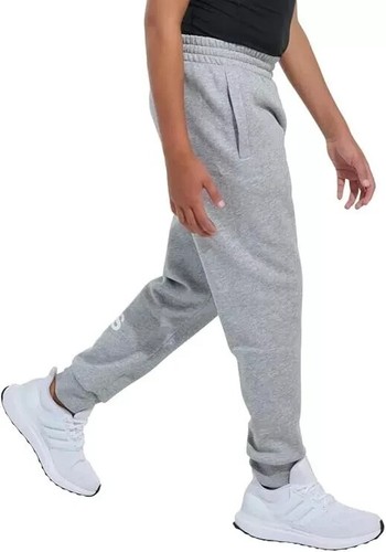 Boy's Adidas Gray Heathr Joggers Pants Size Large 14/16 - Picture 4 of 4