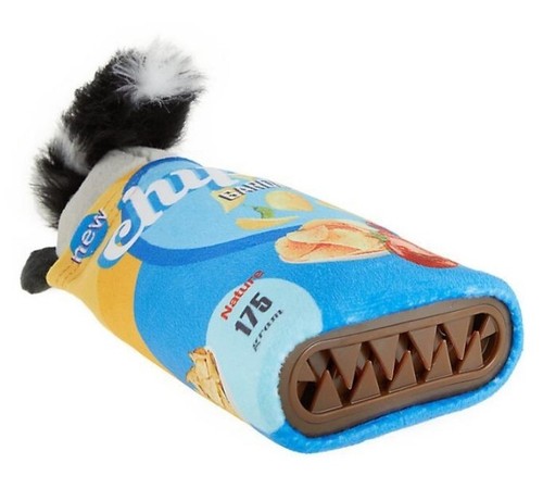 Chips 'n Salsa Action Leckerbissenspender großes Hundespielzeug mit knisterndem Geräusch, Schwanz bewegt sich - Bild 4 von 6