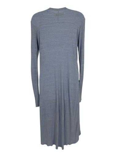 FP Beach Blue Bonita Ribbed Up Duster Cardigan W/ Pockets Ribbed Knit Size M - Picture 4 of 9