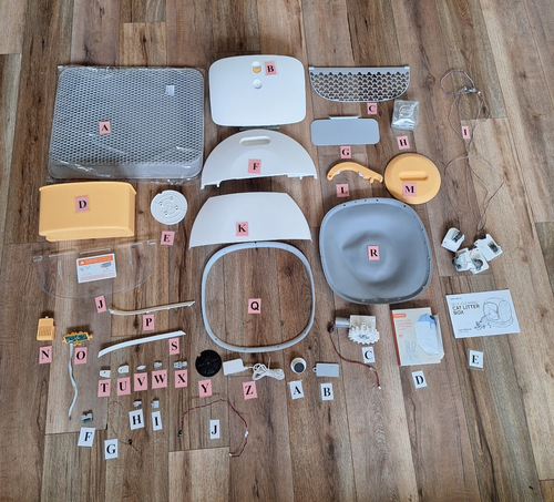 Ersatzteile für Meowant Selbstreinigende Katzentoilette MW-SC02 (S) - Bild 1 von 42