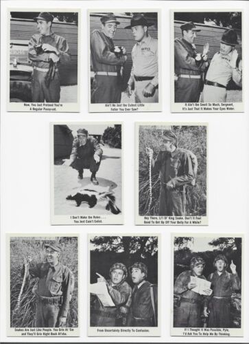 Gomer Pyle USMC set of 66 cards 1966 Fleer excellent to near mint - Picture 11 of 16
