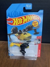 Hot Wheels-HW RESCUE-Water Bomber-Yellow/Black-New Model-2021-205/250