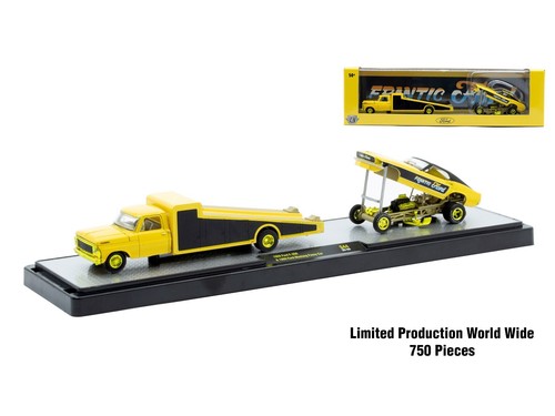 AUTO HAULERS RELEASE S44, 3 TRUCKS SET 1/64 DIECAST MODELS M2 MACHINES 36000-S44 - Imagen 4 de 8