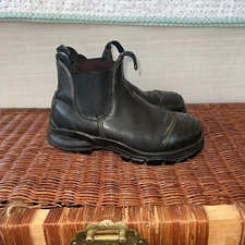 Blundstone 990 Safety Toe Work Chelsea Boots Men's Size US 7.5 Steel Toe