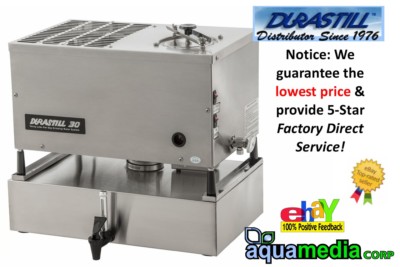 Durastill 12 Gallon per day Automatic Water Distiller with 4 Gallon Reserve