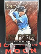 2022 Panini Select Baseball En Fuego Wander Franco RC #EF2 Tampa Bay Rays