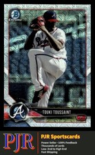 2018 Bowman Mega Box #BCP71 Touki Toussaint Atlanta Braves  Chrome Prospects