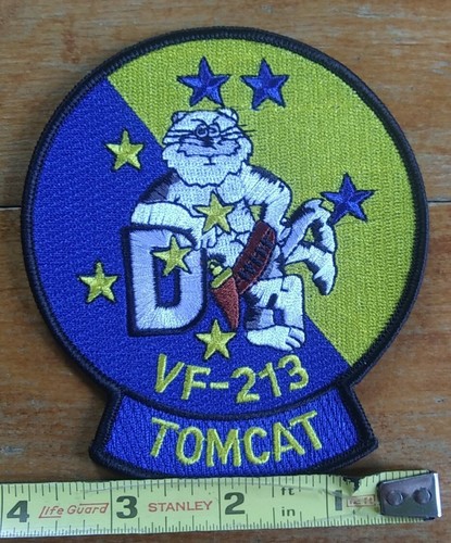 US NAVY ~ TOMCAT ~ VF-213 Blacklions F-14D USN Military PATCH - Bild 4 von 6