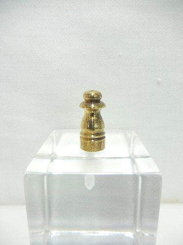 Ultima Lampada Vintage Rotonda Girata Ottone. 1" H. LF-246. - Foto 3 di 6