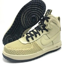 *NEW* MEN Nike Lunar Force 1 DUCKBOOT TAN /BLACK  (DZ5320 200 ), Sz 7.5 - 8.0 👍