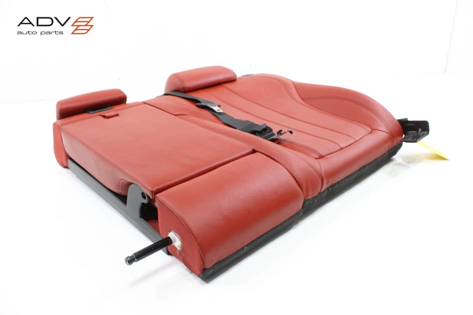 BMW X6 F16 2015-2019 asiento trasero izquierdo cojín superior con reposacabezas y reposabrazos OEM Foto 2 de 4