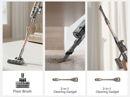 E.LUO Wireless Vacuum Cleaner 24KPA 60min Powerful Stick Vacuum with LED Screen - Picture 9 of 10